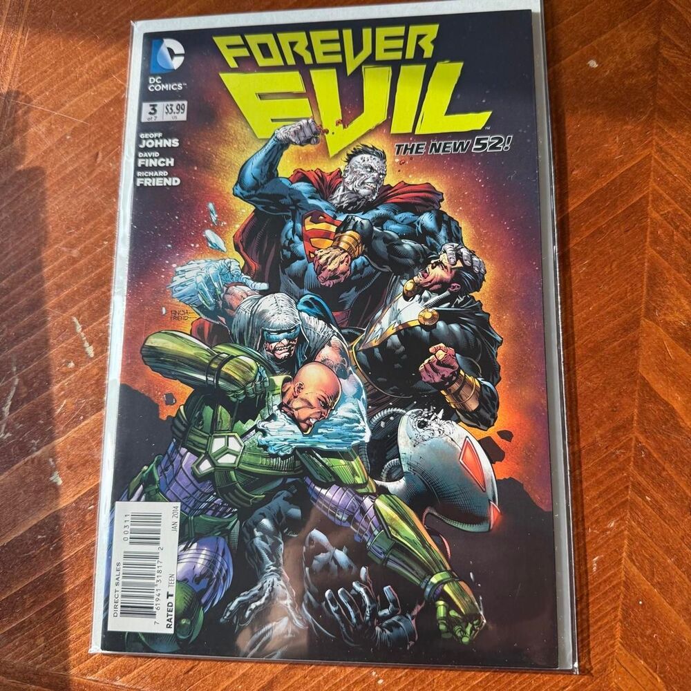 Forever Evil Geoff Johns Edition First Print January 2014 Vol 1 Issue 3 Bizarro